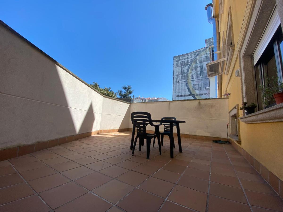 Apartamento A 5 Min Caminando De La Playa Sta. Cristina, Oleiros Eksteriør bilde